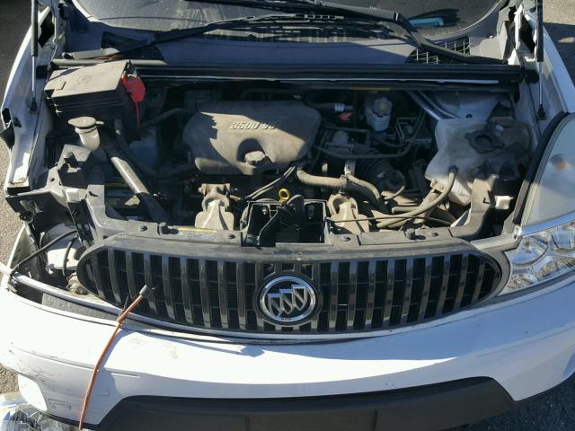 3G5DA03L56S534611 - 2006 BUICK RENDEZVOUS WHITE photo 7