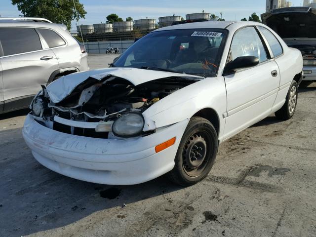 1B3ES42C8XD118414 - 1999 DODGE NEON HIGHL WHITE photo 2