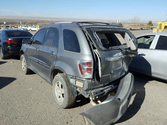 2CNDL63F166004050 - 2006 CHEVROLET EQUINOX LT GRAY photo 3