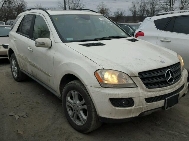 4JGBB86EX6A041206 - 2006 MERCEDES-BENZ ML 350 WHITE photo 1