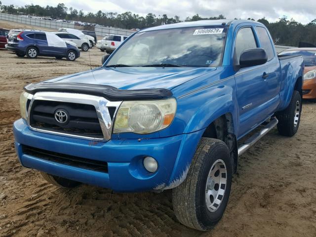 5TETU62N96Z171528 - 2006 TOYOTA TACOMA PRE BLUE photo 2