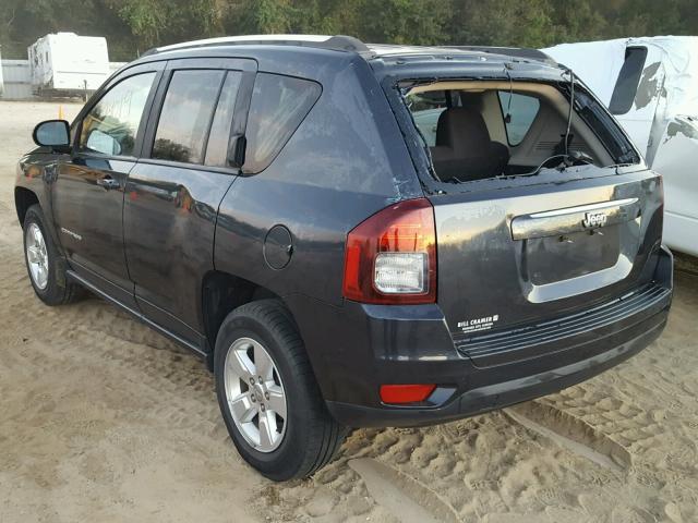 1C4NJCBA3ED728292 - 2014 JEEP COMPASS SP 灰色 照片 3