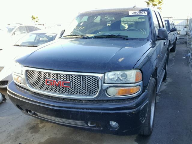 1GKEK63U92J300848 - 2002 GMC DENALI BLACK photo 2