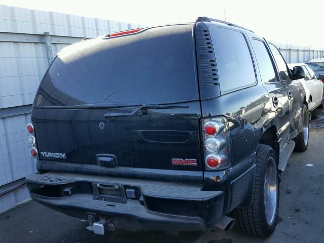 1GKEK63U92J300848 - 2002 GMC DENALI BLACK photo 4