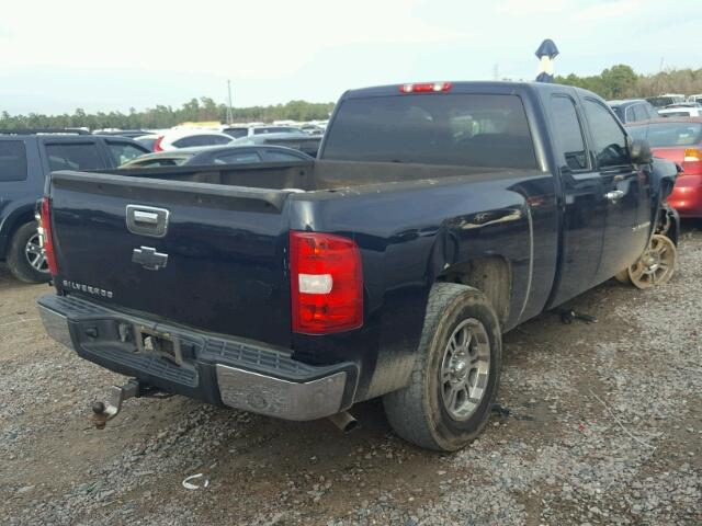 1GCEC19C68Z293491 - 2008 CHEVROLET SILVERADO BLUE photo 4