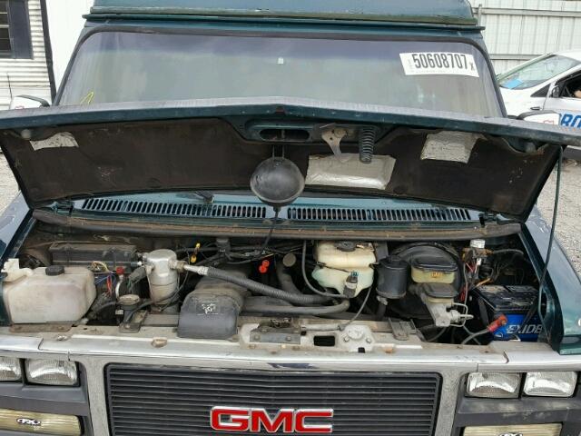 1GDEG25K3RF531786 - 1994 GMC RALLY WAGO GREEN photo 7