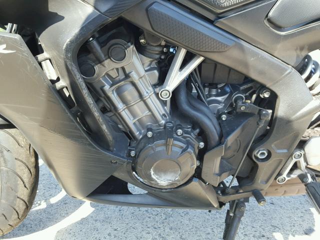 MLHRC7459E5000115 - 2014 HONDA CBR650 FA BLACK photo 7