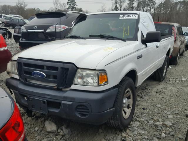 1FTYR10U78PA39527 - 2008 FORD RANGER WHITE photo 2