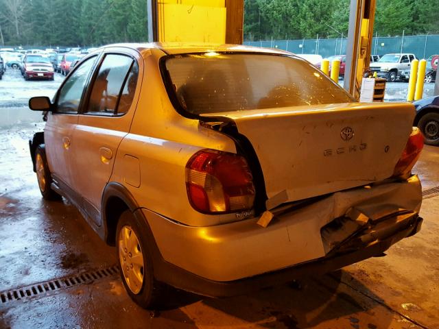 JTDBT1231Y0084564 - 2000 TOYOTA ECHO SILVER photo 3