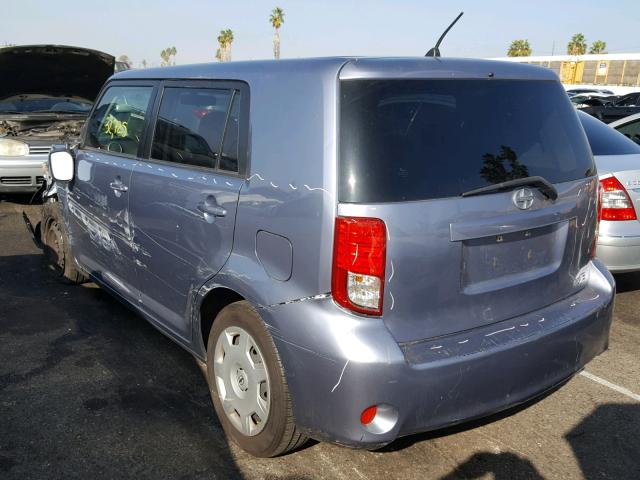JTLZE4FE5B1129016 - 2011 TOYOTA SCION XB ნაცრისფერი ფოტო 3
