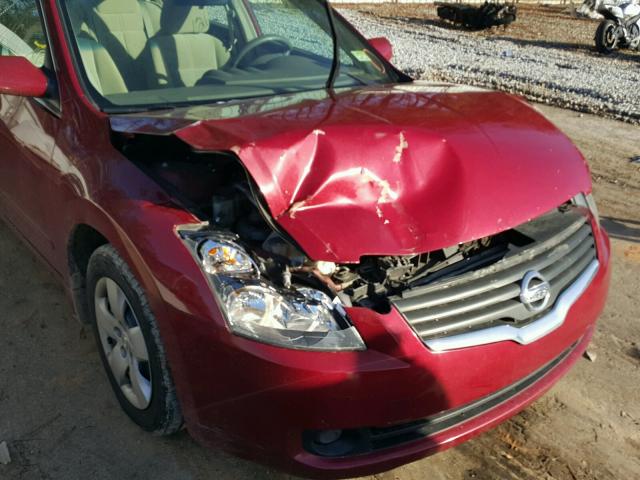 1N4AL21E47N487868 - 2007 NISSAN ALTIMA 2.5 RED photo 9