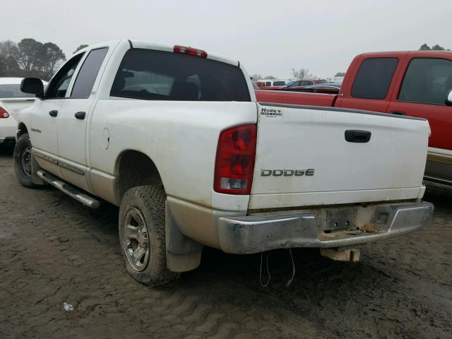 3D7HA18N92G153681 - 2002 DODGE RAM 1500 WHITE photo 3