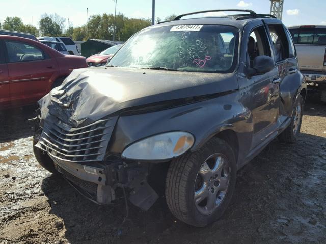 3C8FY4BB61T667151 - 2001 CHRYSLER PT CRUISER GRAY photo 2