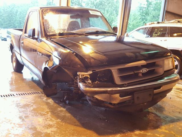 1FTCR10A9VUD51443 - 1997 FORD RANGER BLACK photo 1