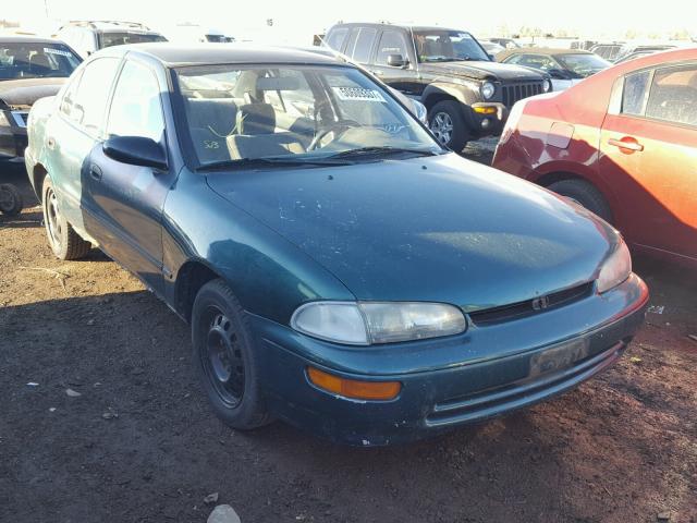 1Y1SK5268TZ070584 - 1996 GEO PRIZM BASE მწვანე ფოტო 1