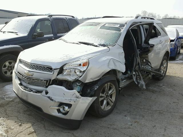 2CNALDEW3A6224254 - 2010 CHEVROLET EQUINOX LT SILVER photo 2