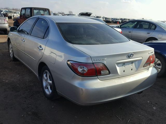 JTHBF30G020082190 - 2002 LEXUS ES 300 SILVER photo 3