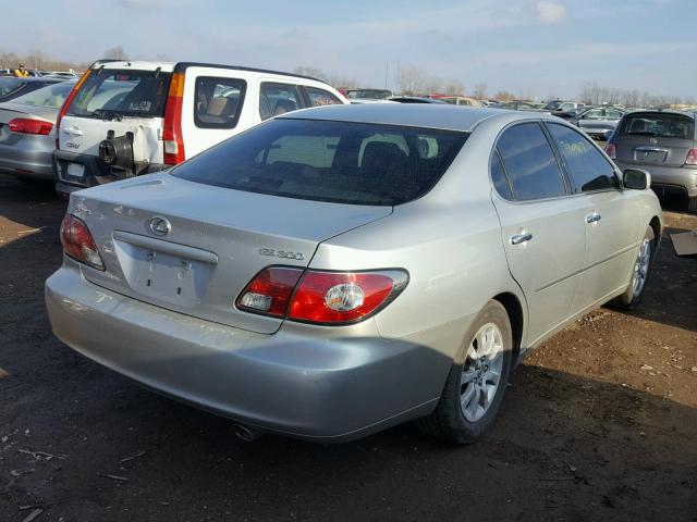 JTHBF30G020082190 - 2002 LEXUS ES 300 SILVER photo 4