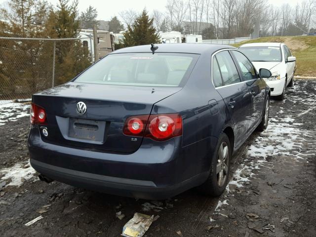 3VWRM71K59M139150 - 2009 VOLKSWAGEN JETTA SE BLUE photo 4