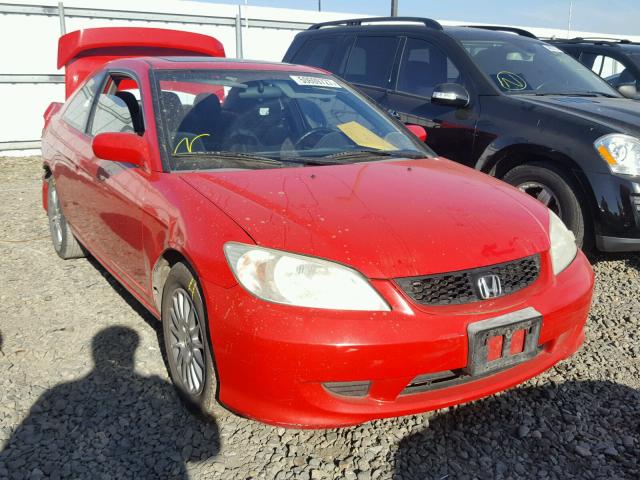 1HGEM22985L031067 - 2005 HONDA CIVIC EX Qırmızı foto 1