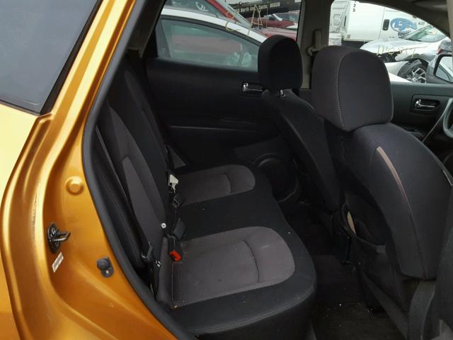 JN8AS58V38W101851 - 2008 NISSAN ROGUE S GOLD photo 6