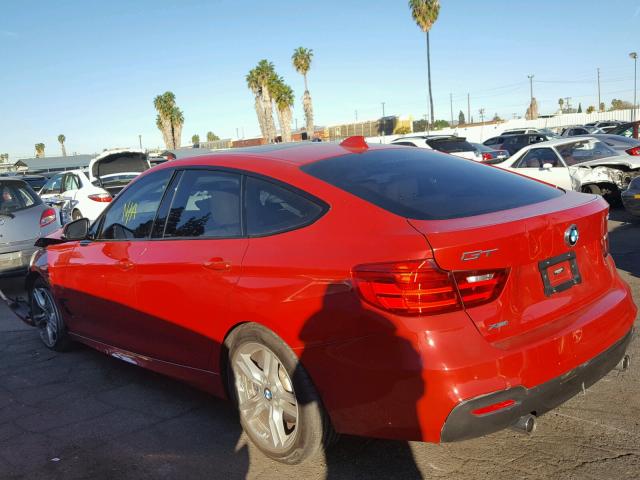 WBA3X9C50ED152720 - 2014 BMW 335 XIGT RED photo 3