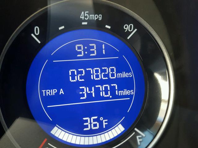 3HGGK5H54FM711584 - 2015 HONDA FIT LX Rouge photo 8