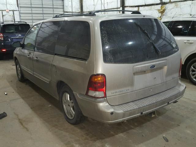 2FMZA52423BB12427 - 2003 FORD WINDSTAR S TAN photo 3