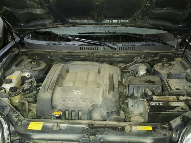 KM8SC73D25U947690 - 2005 HYUNDAI SANTA FE G GREEN photo 7