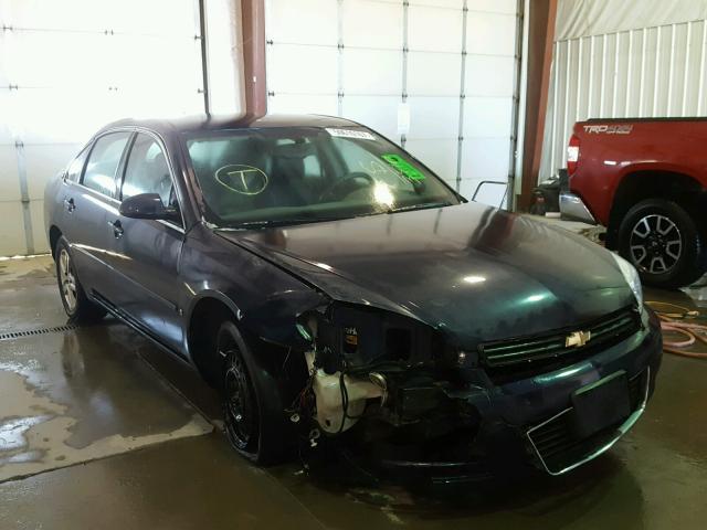 2G1WB58K779203810 - 2007 CHEVROLET IMPALA LS BLUE photo 1