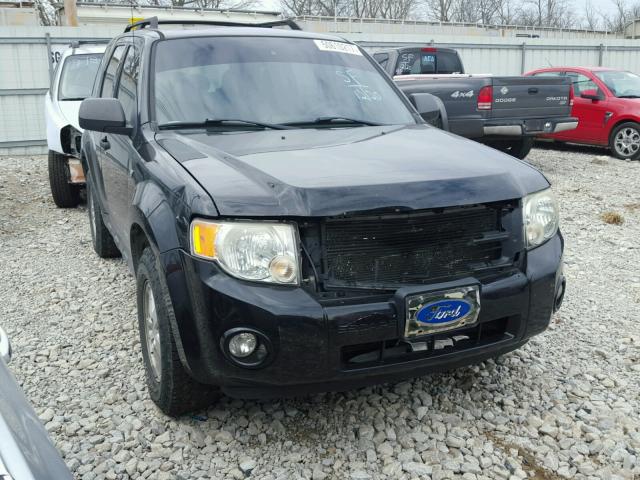 1FMCU93118KB93474 - 2008 FORD ESCAPE XLT BLACK photo 1