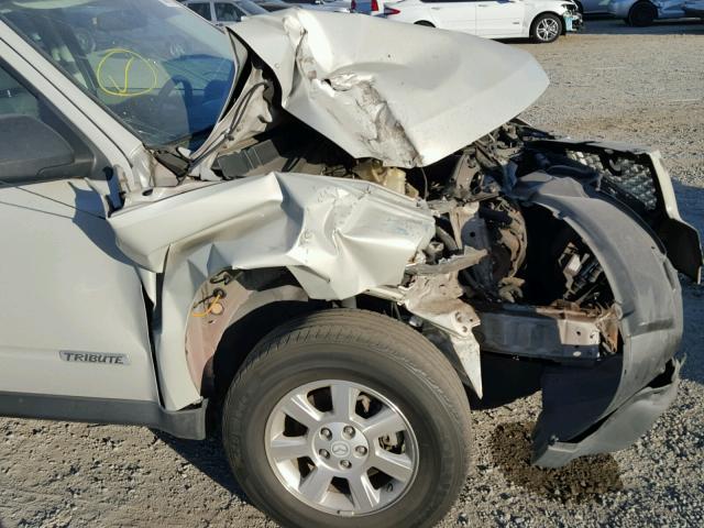 4F2CZ02Z08KM11817 - 2008 MAZDA TRIBUTE I BEIGE photo 9