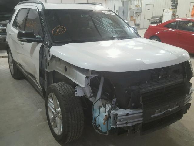 1FM5K8D82GGC04388 - 2016 FORD EXPLORER X WHITE photo 1