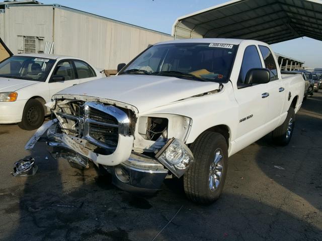 1D7HA18N17J577572 - 2007 DODGE RAM 1500 S WHITE photo 2