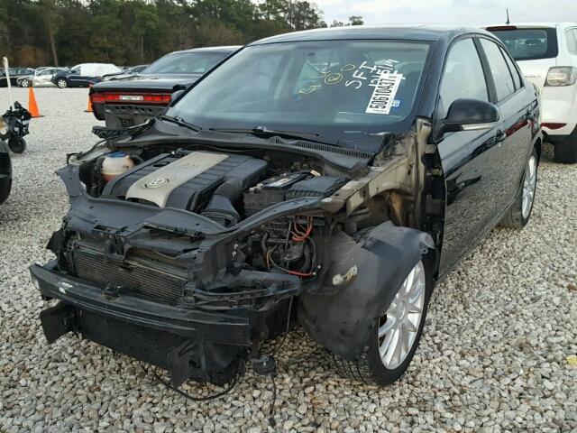 3VWRJ71KX8M126157 - 2008 VOLKSWAGEN JETTA WOLF BLACK photo 2