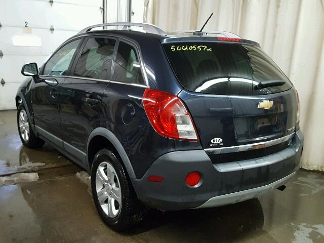 3GNAL2EKXFS522497 - 2015 CHEVROLET CAPTIVA LS 蓝色 照片 3