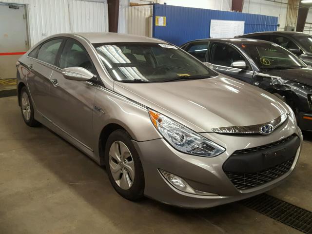 KMHEC4A48DA065485 - 2013 HYUNDAI SONATA HYB SILVER photo 1