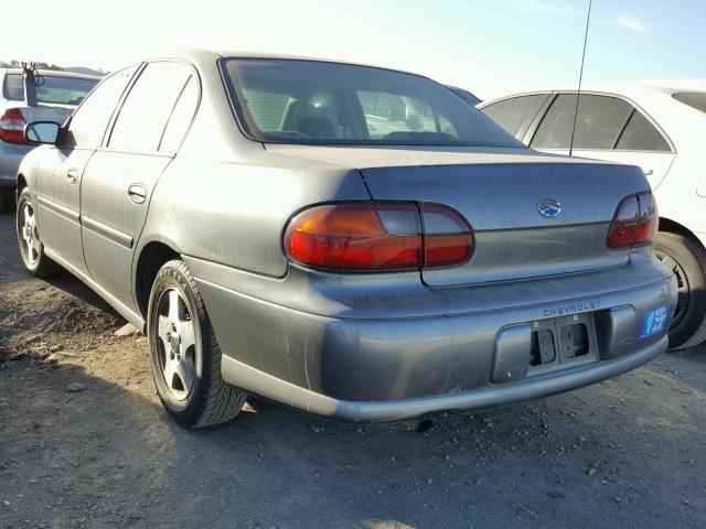 1G1ND52F95M121255 - 2005 CHEVROLET CLASSIC GRAY photo 3