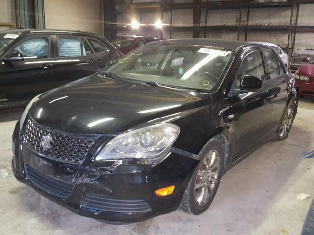 JS2RF9A38A6100063 - 2010 SUZUKI KIZASHI SE BLACK photo 2