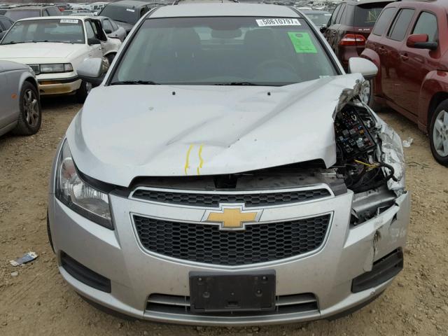 1G1PK5SB3D7313649 - 2013 CHEVROLET CRUZE LT SILVER photo 7