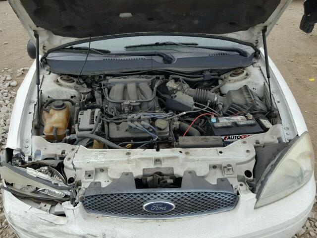 1FAFP52284G191638 - 2004 FORD TAURUS LX WHITE photo 7