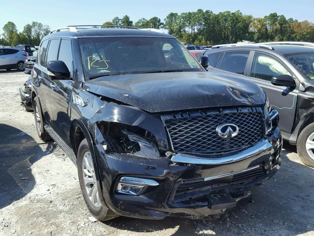 JN8AZ2NF2G9611659 - 2016 INFINITI QX80 BLACK photo 1