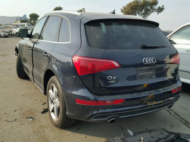 WA1DKAFP3BA090161 - 2011 AUDI Q5 PREMIUM BLUE photo 3