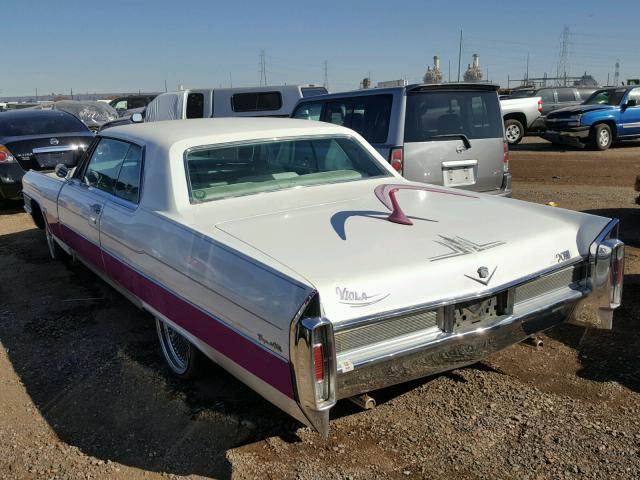 J5238189 - 1965 CADILLAC DEVILLE CO WHITE photo 3