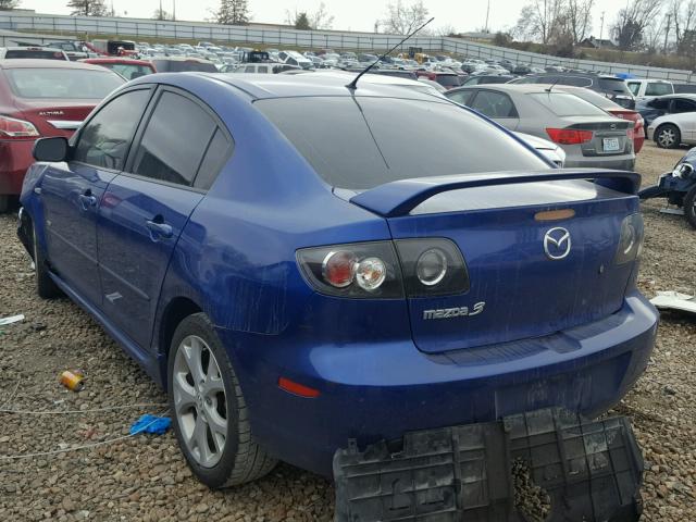 JM1BK323171747140 - 2007 MAZDA 3 S BLUE photo 3