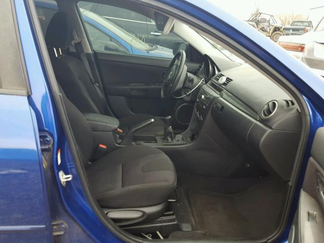 JM1BK323171747140 - 2007 MAZDA 3 S BLUE photo 5