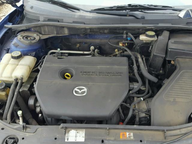 JM1BK323171747140 - 2007 MAZDA 3 S BLUE photo 7