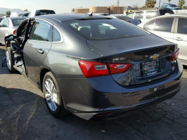 1G1ZE5ST1HF134059 - 2017 CHEVROLET MALIBU LT GRAY photo 3