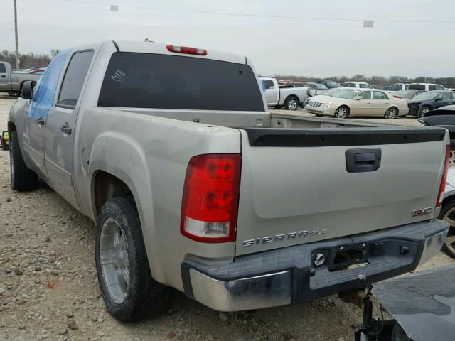 3GTEC13J47G506072 - 2007 GMC NEW SIERRA GRAY photo 3