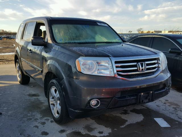 5FNYF3H59CB037024 - 2012 HONDA PILOT EXL BROWN photo 1